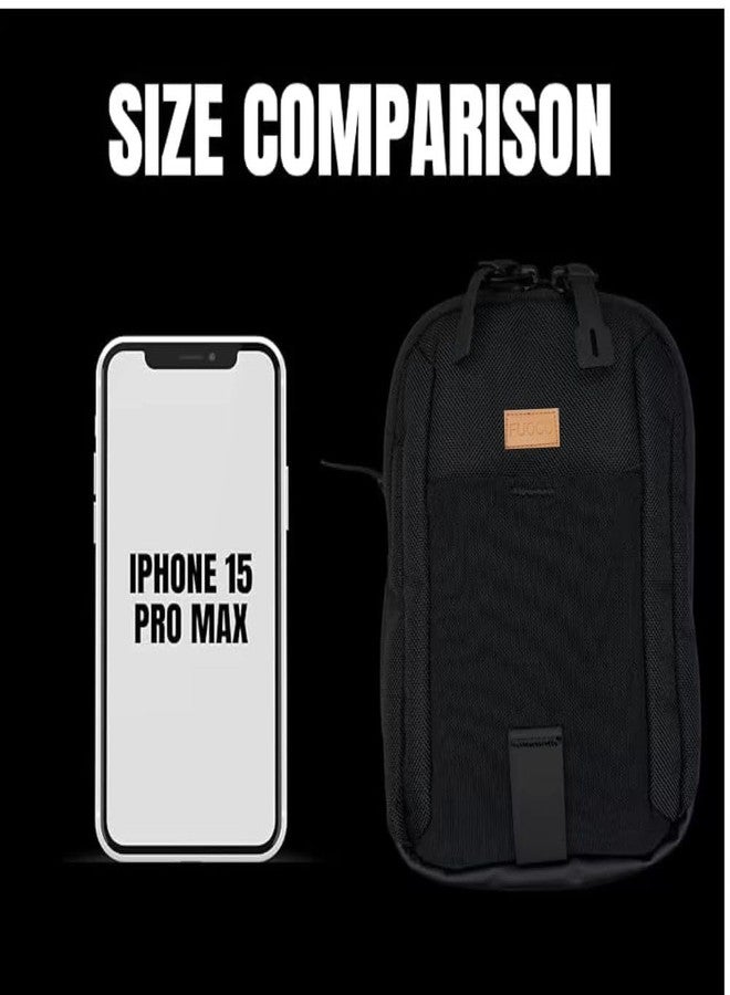 FUOCO Magnetic Gym Bag with Mobile Holder | Unisex Crossbody Sports Bag for Gym, Travel, Work & Outdoor Fitness - Stylish & Secure - Image 5